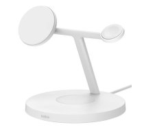 Belkin BOOST CHARGE PRO Qi2 3in1 magn.Charg.St.15W wh. WIZ032kqWH ( WIZ032KQWH ) iekārtas lādētājs