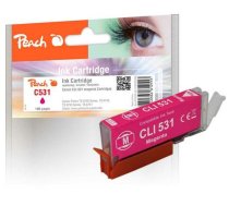Peach Patrone Canon CLI-531 6121B002 magenta kompatibel ( PI100 501 )