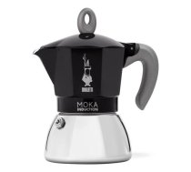 Bialetti Moka Induction Black 6 -mutteripannu 6 kuppia ( 0006936 7290419 8006363029094 )