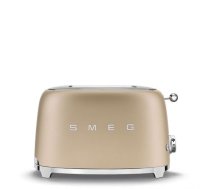 Smeg 50's Style TSF01CHMEU 950W champagner matt ( TSF01CHMEU S8101226 SMGTSF01CHMEU ) Tosteris