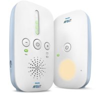 Philips AVENT Audio Monitors SCD503/26 video baby monitor 330 m White 8710103877073 ( SCD503/26 ) Mazuļu uzraudzība