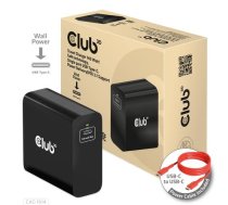 CLUB 3D Travel Charger 140 Watt GaN tech ( CAC 1914EU ) portatīvo datoru lādētājs