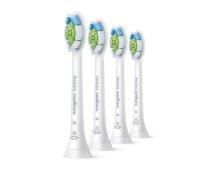 Sonicare W2 Optimal White standarta zobu birstes uzgalis 4 gab balti HX6064/87 ( HX6064/87 8720689036450 PHIHX606487 ) mutes higiēnai