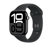 Watch Apple Watch Series 10 (2024) LTE 46mm Jet Black Aluminium Case with Sport Band - Black MWY43QF/A (195949564048) ( JOINEDIT95482894 )