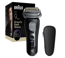 Braun Shaver 9600s Series 9 PRO Operating time (max) 60 min Wet Dry Lithium Ion Black ( 8700216554671 9600s ) Vīriešu skuveklis