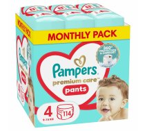 Pampers Premium Care pants autinbiksites 4. izmers 114 gab. ( 80825838 8700216829359 )