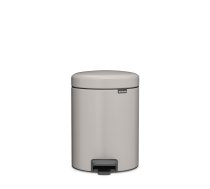 BRABANTIA atkritumu tvertne ar pedali NewIcon 5 l Soft Grey 252204 (8710755252204) ( JOINEDIT87614138 )