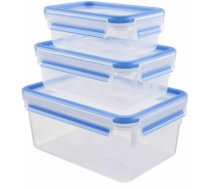 Partikas uzglabasanas trauku komplekts 3gab. Masterseal Fresh Box 0 55/1 00/ 2 30L taisnsturis 4168430001229 ( 32K3028912 )