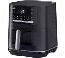 Braun HF 5075 Single Stand-alone 2000 W Hot air fryer Black Grey ( 8021098006134 WEX925001862 0X12500024 15783032 8191761 HF5075IBK ) Fritēšanas iekārta