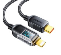 Kabel do USB-C Lightning 20W 1.2m Joyroom S-CL020A4 (czarny) ( S CL020A4 137369 137369-uniw 6956116731106 JYR609 ) USB kabelis