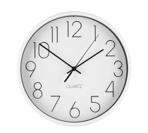 Pulkstenis sienas 4Living Hour balts 25cm 628154 ( 6410416281544 14430814 ) Sienas pulkstenis