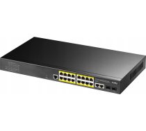 Cudy GS2018PS2 Managed L2 Gigabit Ethernet (10/100/1000) Power over Ethernet (PoE) 1U Black ( GS2018PS2 200W ) komutators
