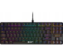 CANYON Cometstrike GK-50 87keys Mechanical keyboard 50million times life GTMX red switch RGB backlight 20 modes 1.8m PVC cable metal ( CND SKB50 US 13338999 CND-SKB50-UK ) klaviatūra