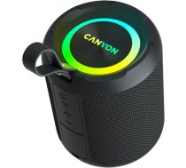 CANYON speaker OnMove 11 IPX6 TWS 20W EQ RGB Black ( CNE CBTSP11 14808786 ) pārnēsājamais skaļrunis