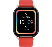 CANYON smart watch Chatter SW-58 BT-CALL Silver Red ( CNS SW58RR 5291485015657 ) Viedais pulkstenis smartwatch