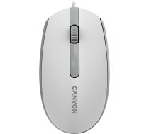 Mysz Canyon CANYON Mysz przewodowa M-10 Bialo - Szara 14858399 (5291485015121) ( JOINEDIT72550883 ) Datora pele