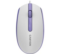 Mysz Canyon CANYON Mysz przewodowa M-10 Bialo - Lawendowa 14858401 (5291485015114) ( JOINEDIT72550885 ) Datora pele
