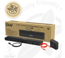 Club3D USB-C 12in1-Dock DP1.4/2xHDMI/2xUSB-C/ 8K30Hz PD100W retail ( CSV 2541 547568 ) dock stacijas HDD adapteri