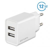 Wall Charger (without cable) VoltPlug Dual 12W white 465559 (4250774980893) ( JOINEDIT89089639 ) iekārtas lādētājs
