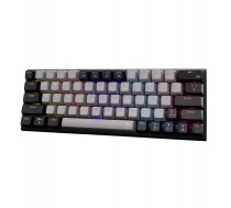 White Shark Wakizashi-2 grey-black US red switch ( WAKIZASHI 2 US G B RED.SW ) klaviatūra