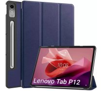Etui na tablet 4kom.pl Etui Smart Case pokrowiec do Lenovo Tab P12 12.7apos;apos; TB370 TB370FU 2023 granatowe 15965584 (5905101598263) ( JOINEDIT88297992 )