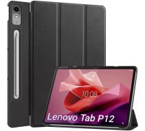 Etui na tablet 4kom.pl Etui Smart Case do Lenovo Tab P12 12 7apos;apos; TB-370FU czarny 15965586 (5905101598225) ( JOINEDIT88297994 )