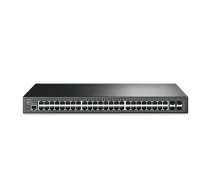 TP-LINK Switch T2600G-52TS Managed L2 Rackmountable Gigabit Ethernet (copper) ports quantity 48 SFP ports quantity 4 36 month( SG3452 (6935364010751) ( JOINEDIT90350000 ) komutators