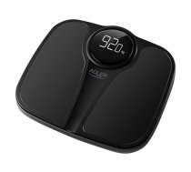 Adler Bathroom Scale AD 8172b Maximum weight (capacity) 180 kg Accuracy 100 g Body Mass Index (BMI) measuring Black 590388780418 ( AD 8172 black 5903887804189 AD 8172 bialy AD 8172B ) Svari