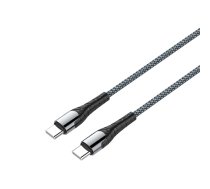 ColorWay Cable Type-C - Type-C (PD Fast Charging 65W) 3.0? 1m CW-CBPDCC040-GR 4823108610461 ( CW CBPDCC040 GR ) iekārtas lādētājs