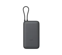 Xiaomi Power bank 20000 mAh Dark Gray 6932554411824 ( BHR9740GL 61828 6932554411824 PB 20000MAH CABLE DARK GRAY ) Powerbank mobilā uzlādes iekārta