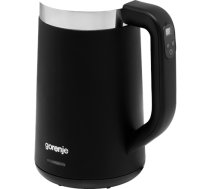 Gorenje Kettle K17TRDW Electric 2200 W 1.7 L Plastic/Metal 360 degrees rotational base Black ( K17TRDW 743904 ) Elektriskā Tējkanna