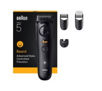Braun Beard Trimmer Series 5 BT5520 Cordless Number of length steps 40 Black ( BT5520 15480641 244992 80789813 ) matu bārdas Trimmeris