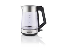 Gorenje K17OGS Kettle Electric 1.7 L 2200 W 360 degrees rotational base Stainless steel/Glass Stainless steel K17OGS (3838783039460) ( JOINEDIT87304916 ) Elektriskā Tējkanna