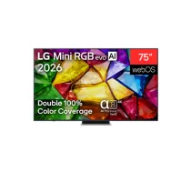 LG 4K evo AI Mini RGB TV 75MRGB87B3B 75 Smart TV webOS UHD Black 75MRGB87B3B.AEU (8806096739990) ( JOINEDIT92293901 ) LED Televizors