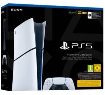 Sony Playstation 5 Slim Digital Edition (0711719020837) ( 0711719020837 1000049749 1000049750 711719021278 CFI-2116 CFI-2116 B01Y ) spēļu konsole