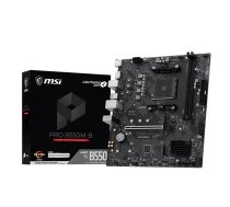 MSI Mainboard PRO B550M-B - Micro ATX - Socket AM4 - AMD B550 7D14-023R (4711377428927) ( JOINEDIT90194709 ) pamatplate mātesplate