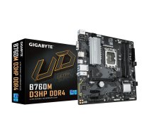 GIGABYTE Mainboard B760M D3HP DDR4 - Micro ATX - Socket LGA1700 - Intel B760 Express B760M D3HP DDR4 (4719331862848) ( JOINEDIT89104927 ) pamatplate mātesplate