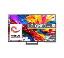 LG QNED evo AI 85QNED93A6A 2.16 m (85quot;) 4K Ultra HD Smart TV Wi-Fi Black 8806096417089 ( 85QNED93A6A.AEUQ ) LED Televizors