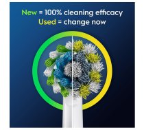 Braun Oral-B Cross Action Pro 6 gab. balta - Uzgali elektriskajai zobu birstei ( EB50 6 32269011 8006540847879 EB50RX 2+2+2 EB50RX 2+2+2 szt. EB50RX-6 ) mutes higiēnai