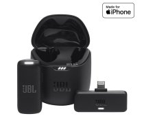 JBL Quantum Stream Wireless - Clip-on wireless Mic mit lightning connector ( JBLSTRMWLLGHTBLK ) Mikrofons