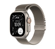 Apple Watch Ultra 3 49 mm Titanium Milanese Loop Medium nerusejosa terauda - Viedpulkstenis Ultra 3 MEWY4ET/A (195950609677) ( JOINEDIT84237781 )