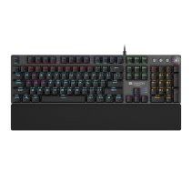 CANYON Nightfall GK-7 Wired Gaming Keyboard Black 104 mechanical switches 60 million times key life 22 types of lights Removable magnetic ( CND SKB7 RU ) klaviatūra