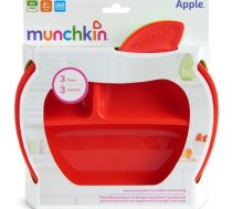 Munchkin zestaw talerzykow jabluszko 3 szt. (5019090121026) ( 012102 012102WWW ) piederumi bērnu barošanai