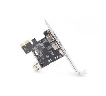 DIGITUS DS-30201-5 DIGITUS Kontroler Firewire (400) PCI Exp. 2xZew. 1xWew. IEEE1394a 6pin ( 4016032442592 DS-30201-5 )