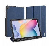 Dux Ducis Domo Magnet Case Grāmatveida Maks Planšetdatoram Samsung P610 / P615 Galaxy Tab S6 Lite (2020) 10.4 Zils ( DUX DU DOM TABS6L BL 6934913062074 ) planšetdatora soma