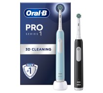 Oral-B Braun D305.523.3H PRO Series 1 Elektrinių Dantų Šepetėlių Rinkinys Oral-B Pro Series 1 Duo Black/Blue (8006540789193) ( JOINEDIT80059239 )