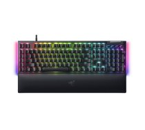 Razer BlackWidow V4 Mechanical Gaming Keyboard Yellow Switch Russian Layout Wired Black ( RZ03 04692500 R3R1 ) klaviatūra