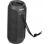 Streetz Nesiojama kolonele Bluetooth 2x5W AUX micro SD lizdas juoda / S250-BLK / 6612033 7333048060730 ( S250 BLK ) pārnēsājamais skaļrunis