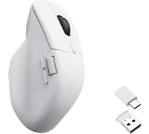 KEYCHRON M6 (1000Hz) White Wireless Mouse ( M6 A3 ) Datora pele