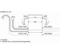 BUILT-IN DISHWASHER BOSCH SMV25AX06E ( SMV25AX06E 13827087 4242005451449 Z065658 ) Iebūvējamā Trauku mazgājamā mašīna